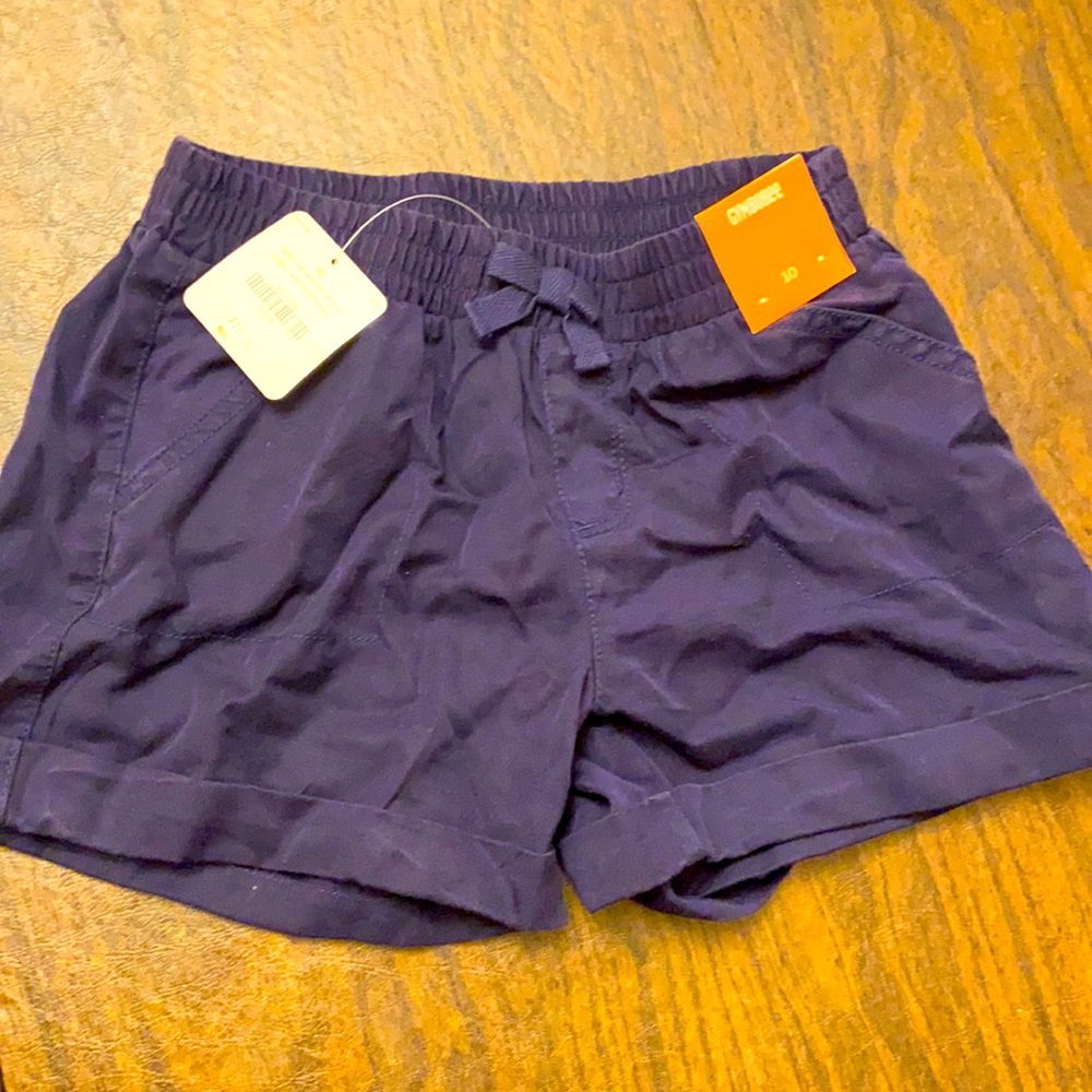 Gymboree shorts- navy NWT